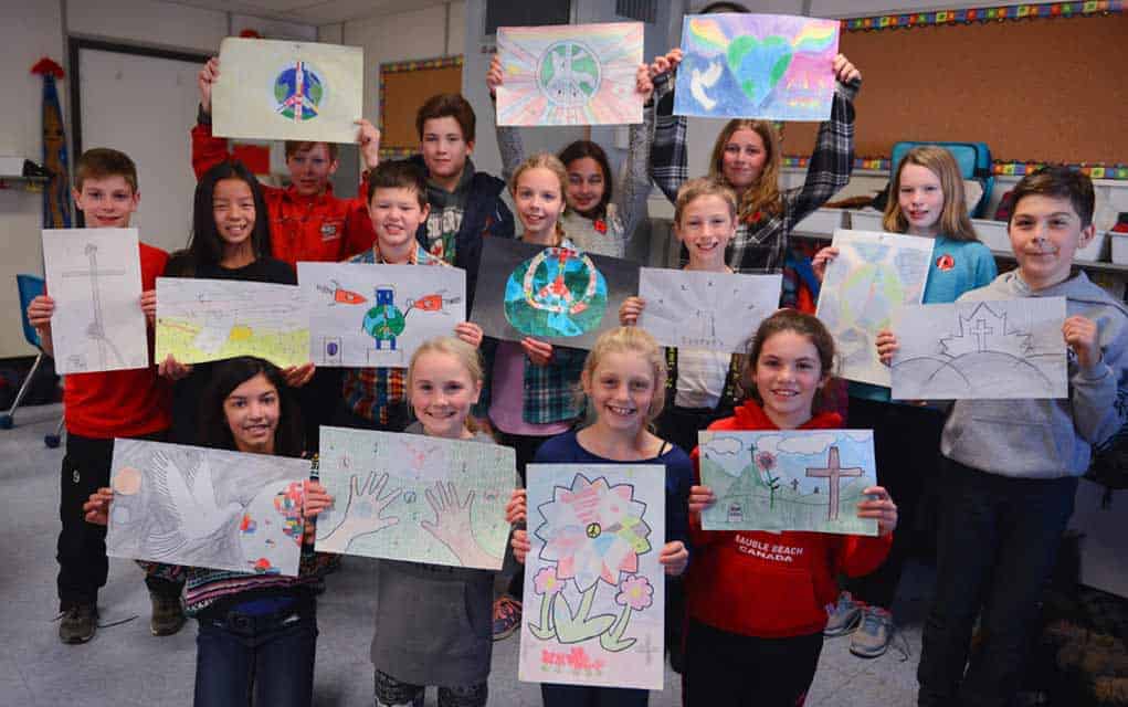 School programs bridge the gap to teach young kids the history that makes Remembrance Day so important