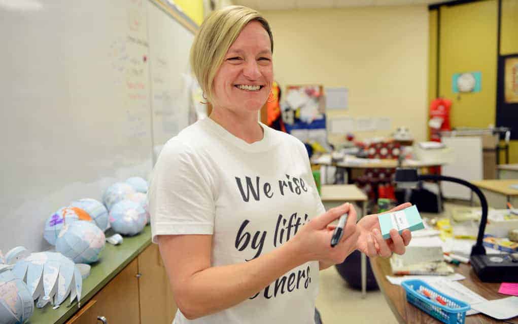 Tanya Weissenboeck is one of teachers behind the Compassion Games movement at Park Manor Public School in Elmira, where stude