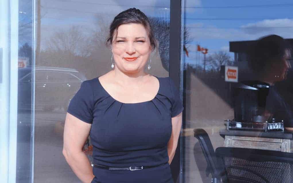 Charlene Bauer is owner of Bauer Hearing, which officially opened in Elmira on Monday. Bauer is a hearing instrument speciali