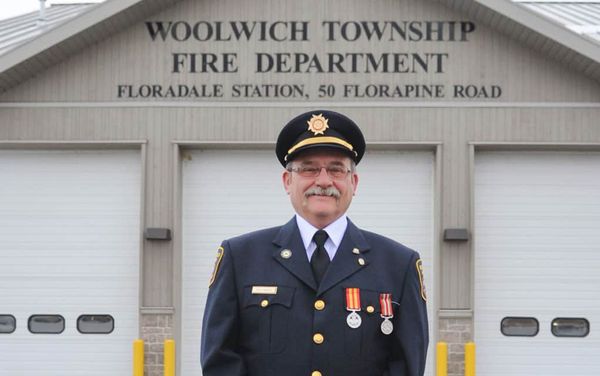Retiring after 32 years as volunteer firefighter in Floradale, Wally Remers is noted for his willingness to drop everything w