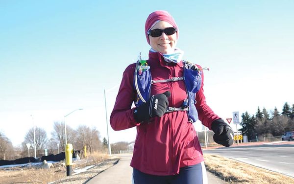 Blind runner not daunted by 500km ultramarathon