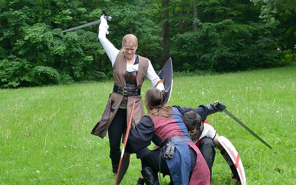 Real weapons call for real training for Elmira battle