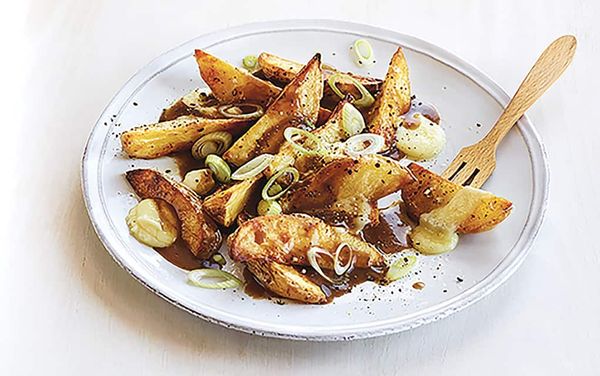 Taking poutine in a new direction out on the BBQ