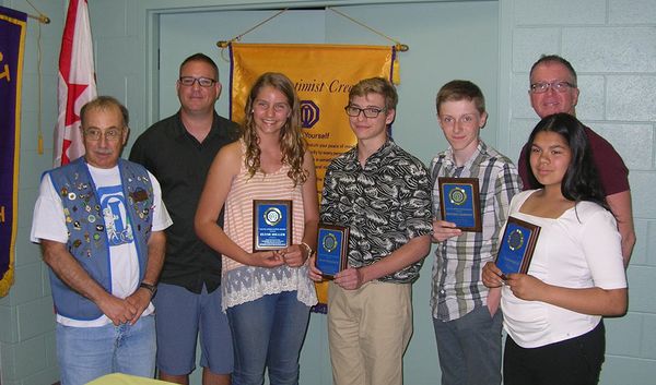 Optimists hold annual youth appreciation banquet