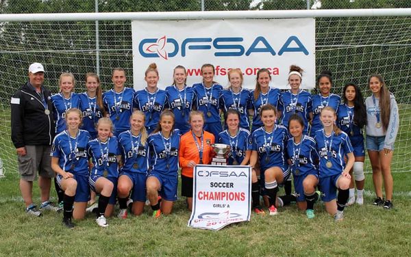 Woodland girls take soccer gold at OFSAA