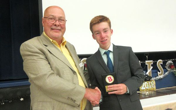 Cameron Rebelo earns historical society award
