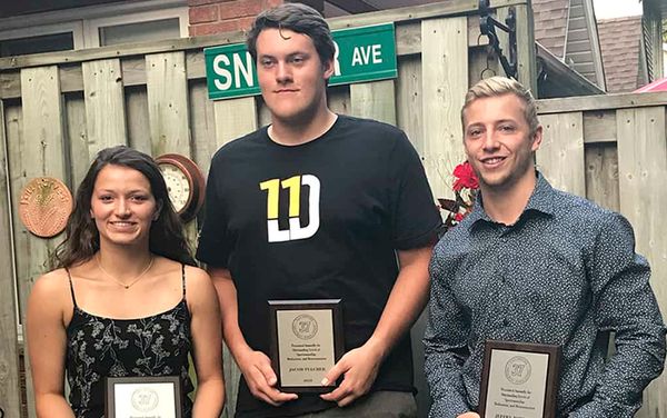 Former Sugar Kings Cap’ amongst  Dan Snyder Scholarship recipients