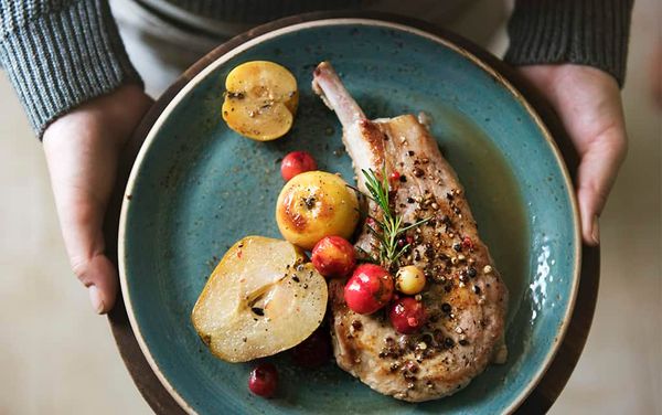 Apples a perfect complement for pork chops