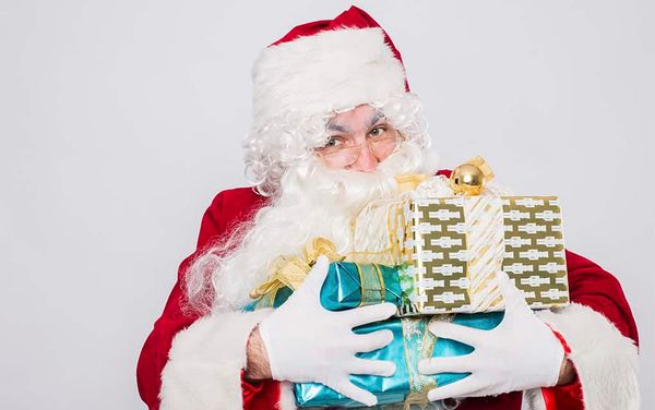 December makes for a busy time of the year for Saint Nick