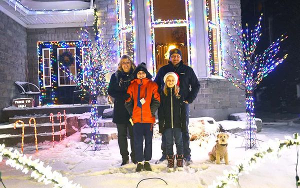 Lighting it up yet again for Christmas