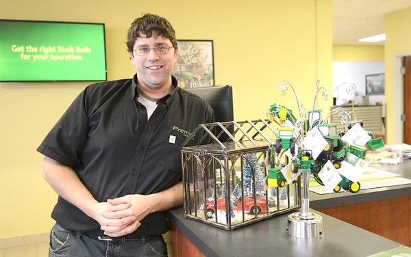 Farm toys range from sandbox to curio cabinet