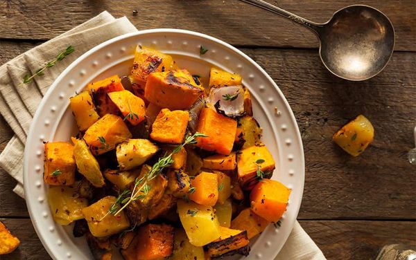 Spicing up some root vegetables to provide a taste of warmer places