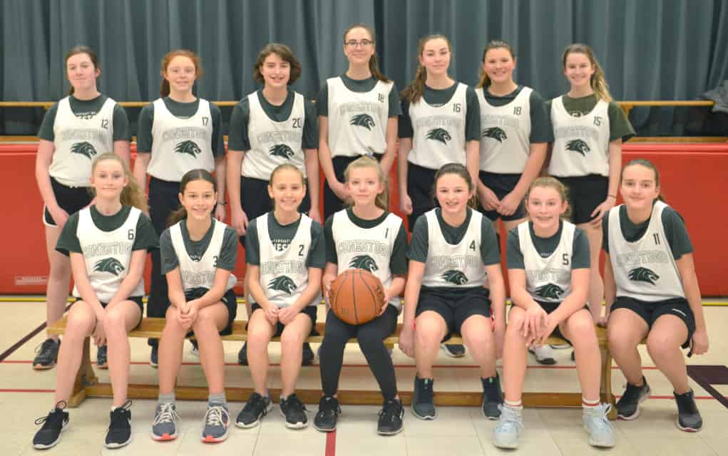 Conestogo PS girls’ basketball team holds court
