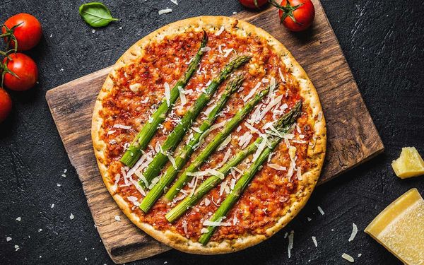 Going green and local in topping your pizza