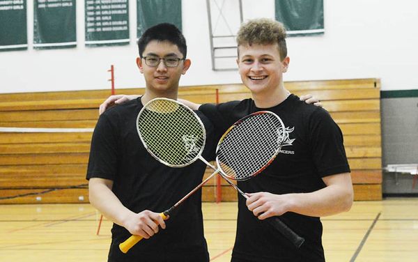 EDSS senior badminton doubles team headed to OFSAA