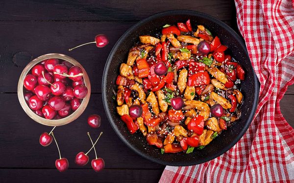 This chicken recipe is really cherry