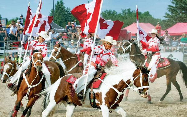 The rodeo rides into town Friday evening