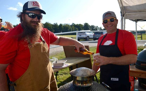 Strong turnout for two local causes