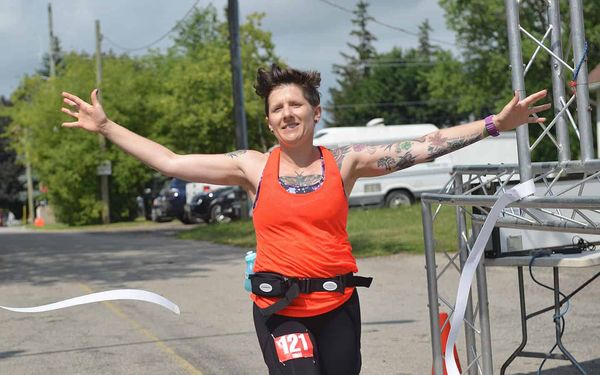 Runners go the distance to finish a trek of endurance