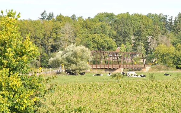 Repaired Glasgow St. bridge to be a one-way route