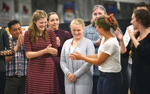 Down to the final three contestants in annual Wellesley Idol contest