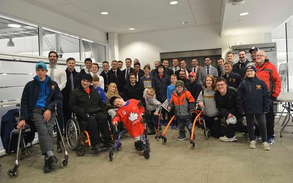 Team Canada prepares for para ice tournament with training camp at WMC