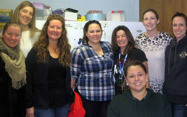 Brunch at St. Boniface school