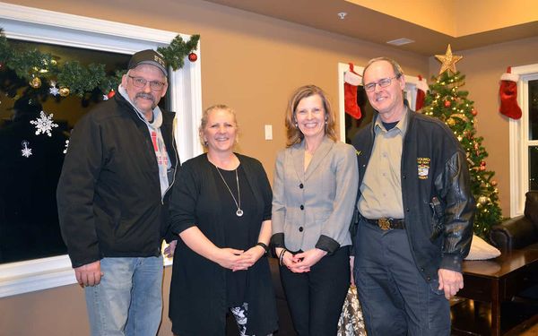 EDCL donates $1,000 as  thank-you to Floradale firefighters