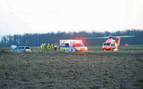 Two people taken to hospital after collision near Elmira