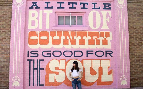 A little pizzazz for the village