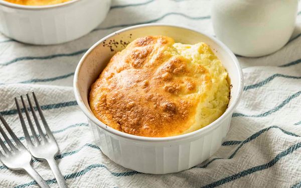 A soufflé is an original culinary high point
