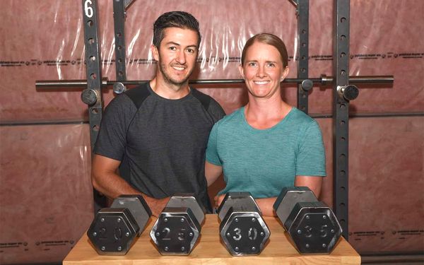 Local couple take DIY workout equipment to the next level