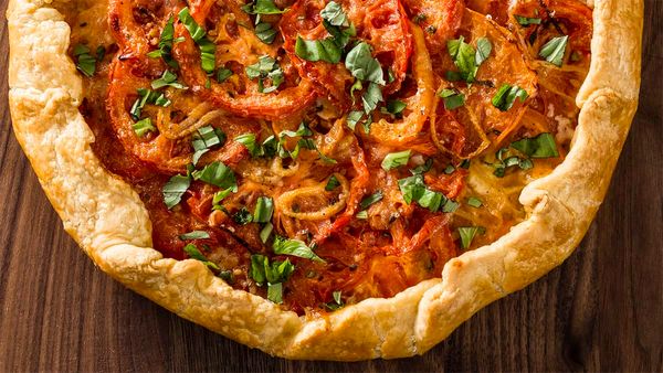 Late-season tomato tart a farewell to tomato season