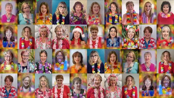 Celebrating Christmas with a virtual cabaret show