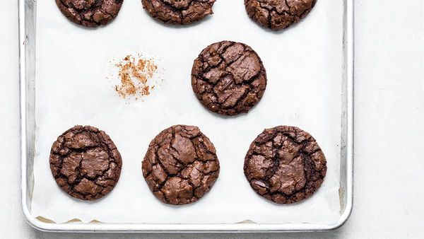 If you like brownies and cookies, then you’ll love this dessert