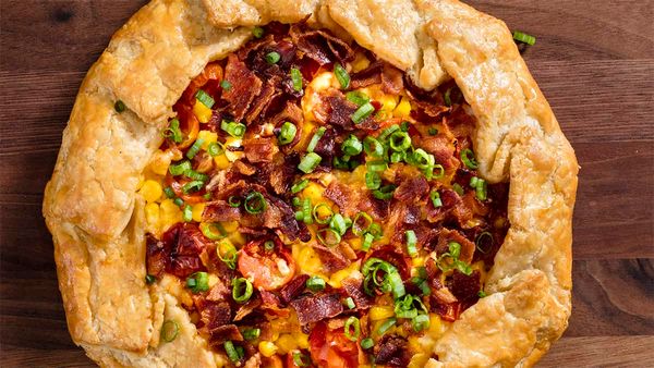 This savory galette makes a great lunch or dinner