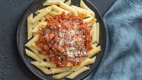 An angry sauce? Not by the taste of it!