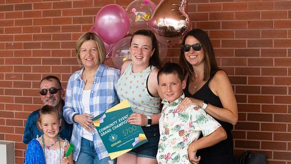 Ringing up donations to support cancer patients