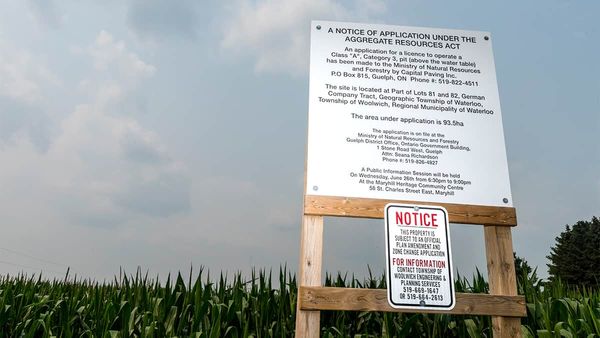 Decision on Maryhill gravel pit to be made at provincial tribunal