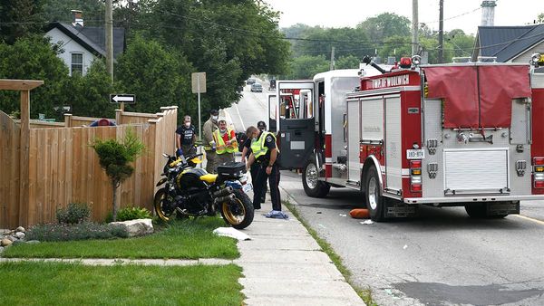 Motorcycle and Horse-drawn buggy MVC