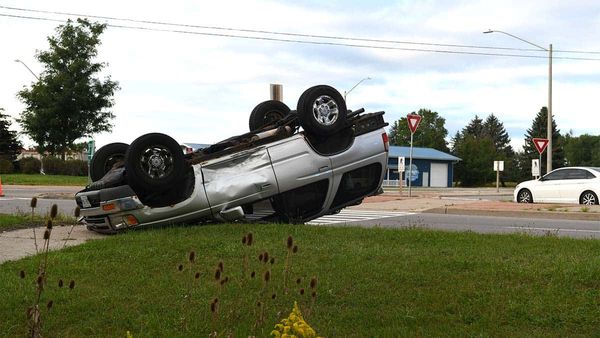 Collision at Sawmill Rd and Arthur St