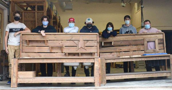 EDSS students learn on the job for kindies