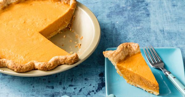 Pumpkin pie is a fall staple