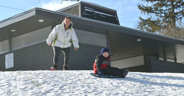 Something of a white Christmas