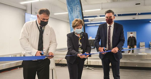 Region opens expanded terminal; Flair Airlines sees no interruption