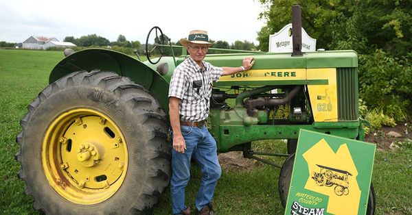 A time of reflection for Amsey and Eileen Metzger
