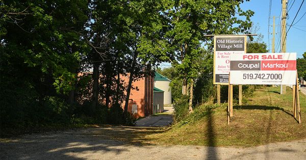 Rezoned Conestogo mill property back on the market