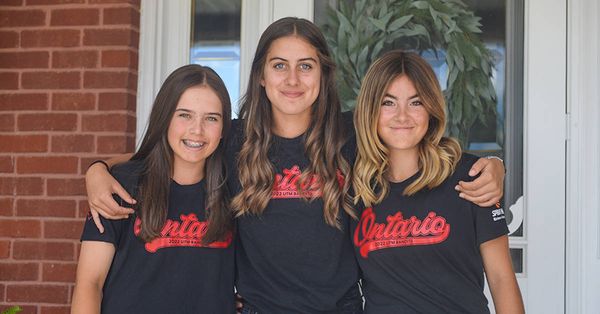 Three local girls part of fastpitch softball team that competed at nationals