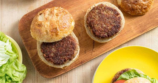 A burger with the cheese on the inside! What’s not to love?