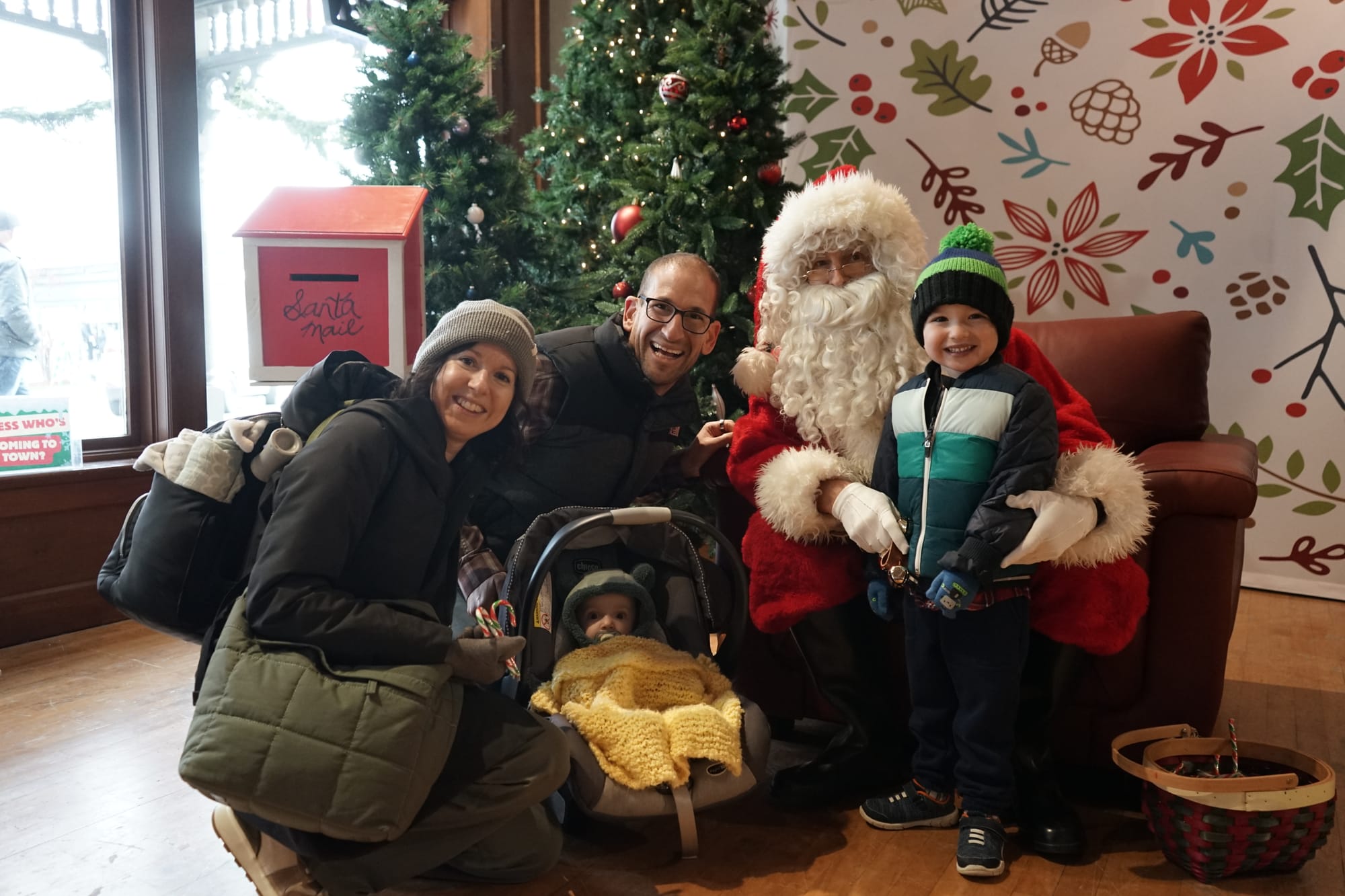 A busy time for Santa as he attends events across the townships post image